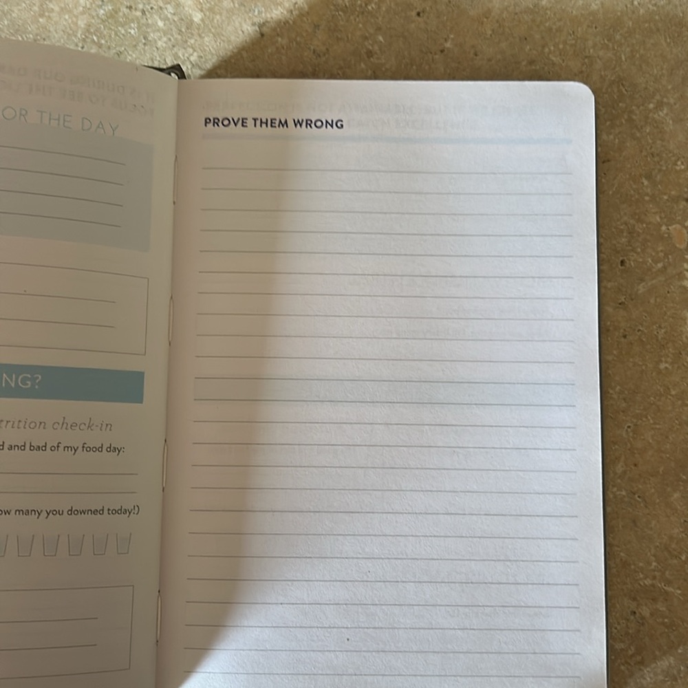 Gray Exercise Journal - Picture 3 of 5